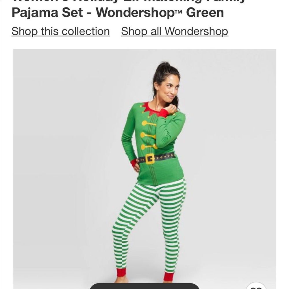 Target Christmas Elf PJS - Woman’s